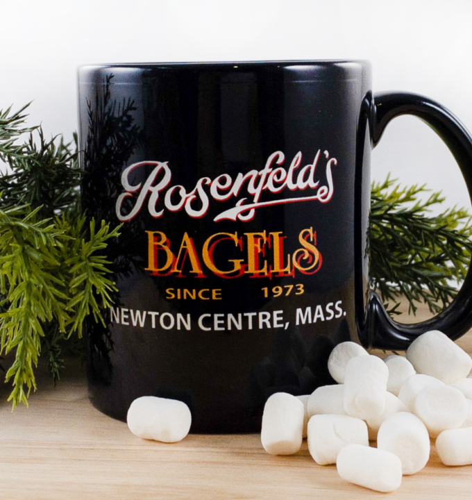 Rosenfeld's holiday mug